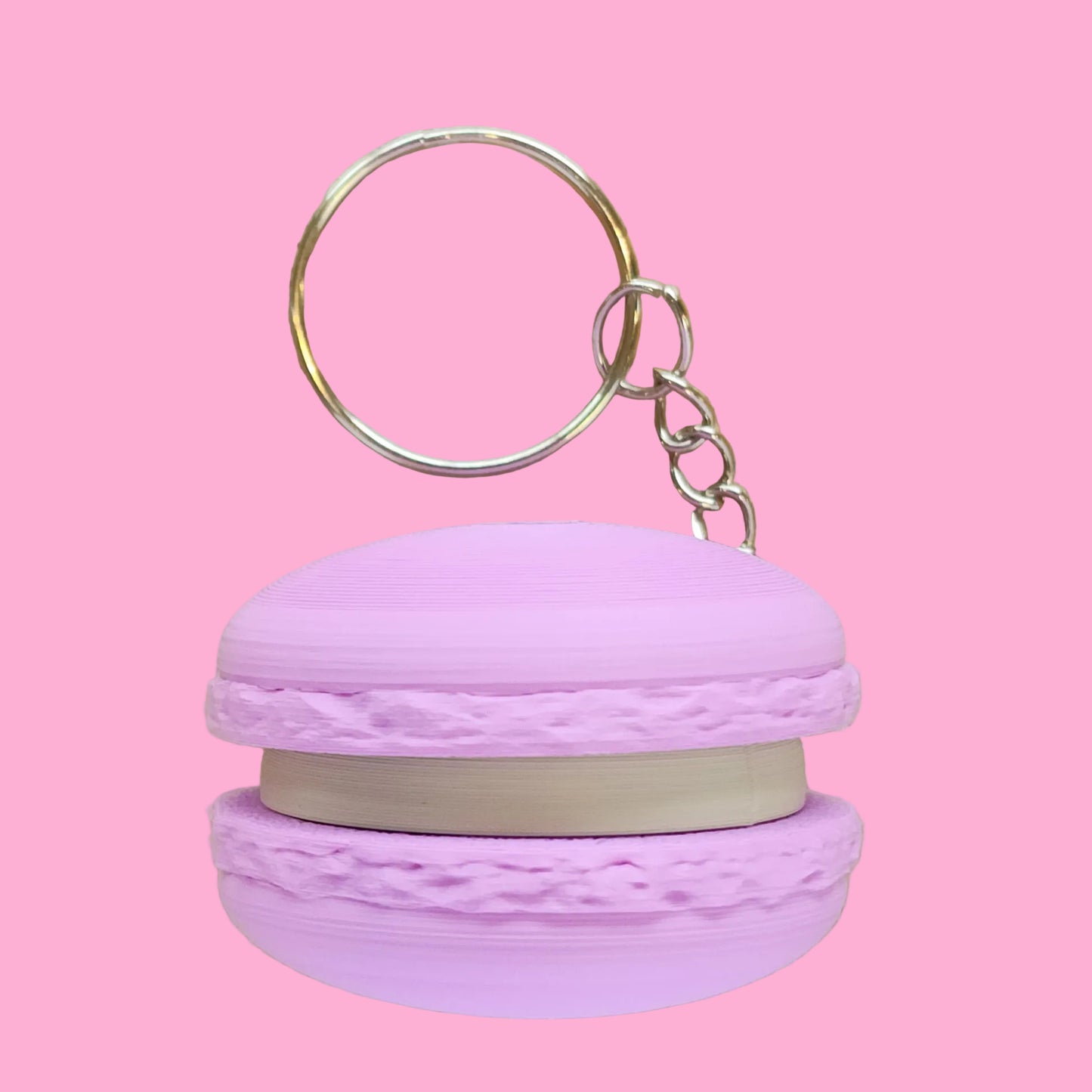 Macaron Clicker Keychain