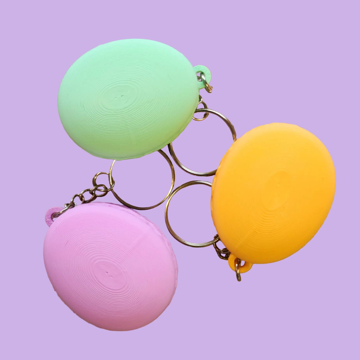 Macaron Clicker Keychain