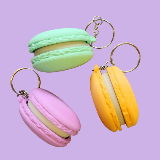 Macaron Clicker Keychain