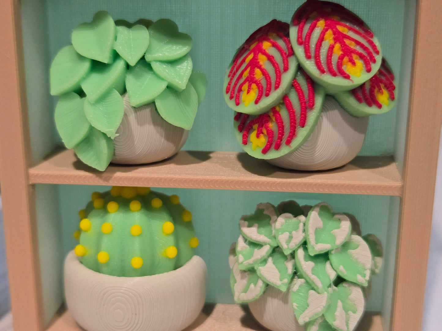Glow-in-the-dark greenhouse clicker — 3D printed fidget NZ Plants