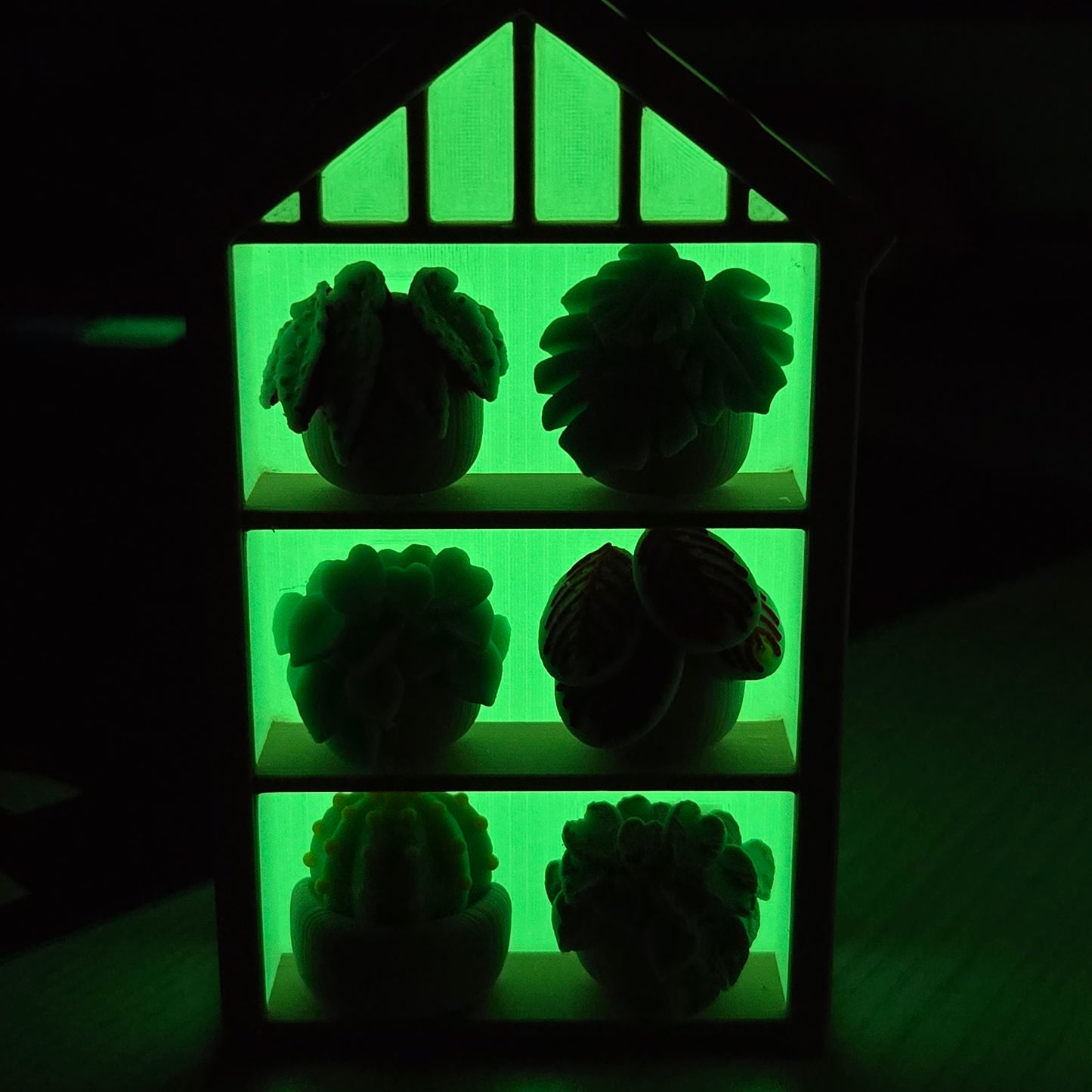 Glow-in-the-dark Greenhouse