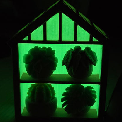 Glow-in-the-dark Greenhouse