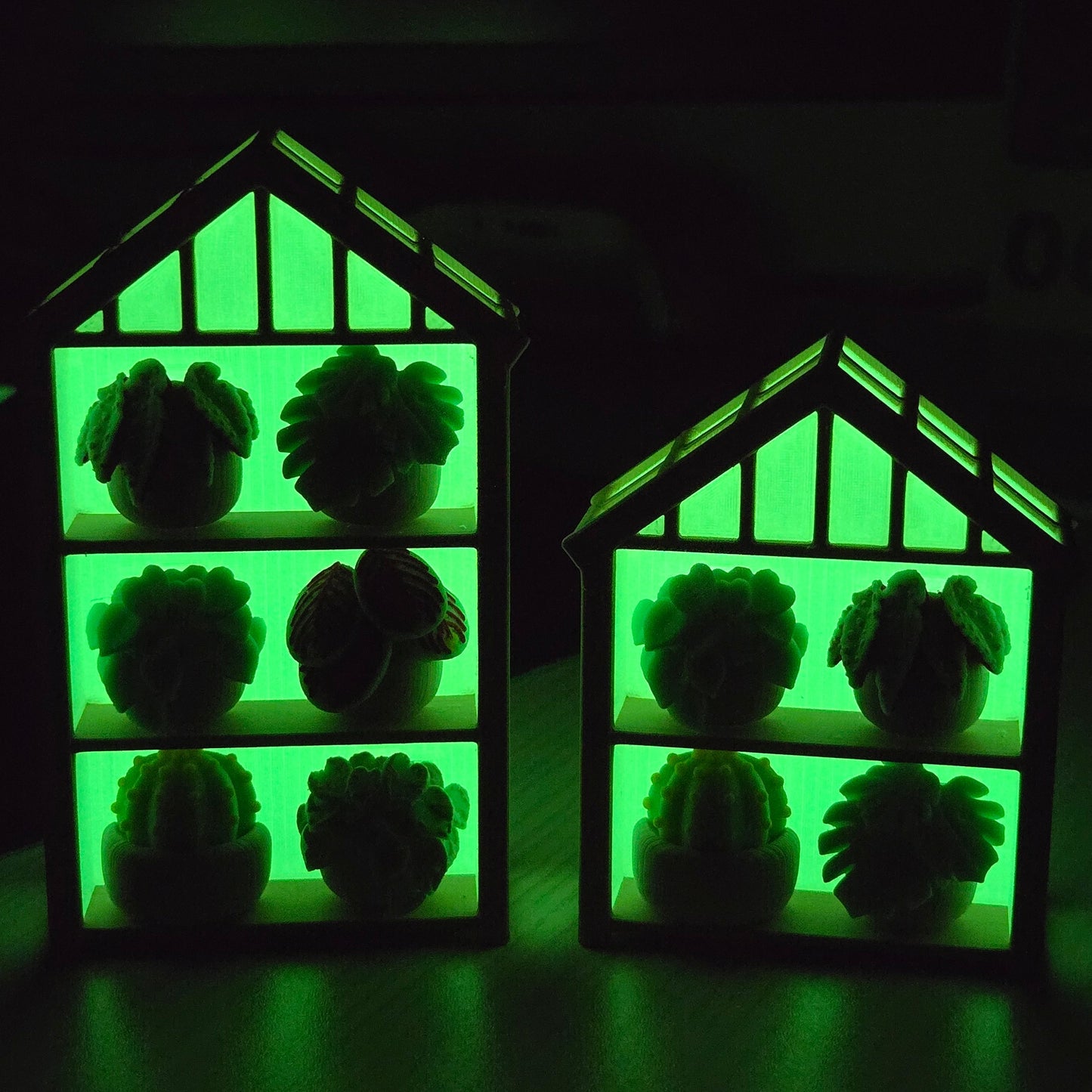 Glow-in-the-dark Greenhouse